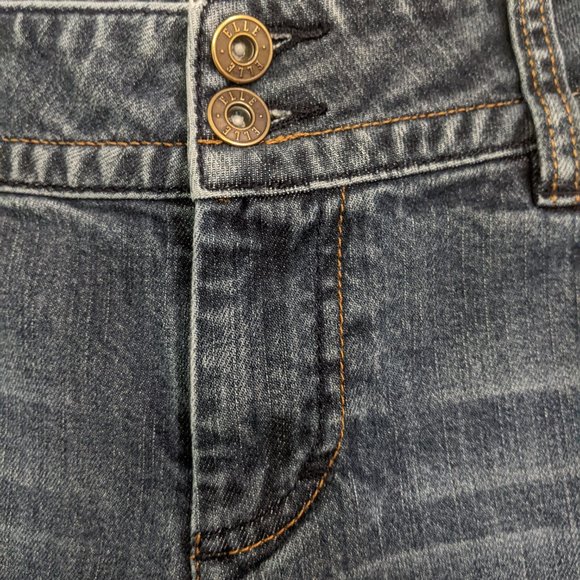 ELLE DARK BLUE JEANS SIZE 12R BOOT CUT - Picture 3 of 11